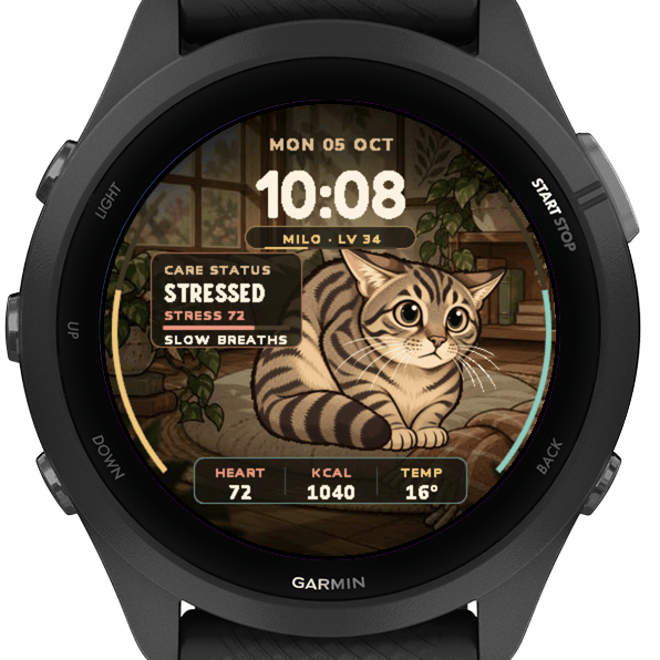 WhiskerQuest - virtual cat companion (tamagotchi) · Screenshot 3