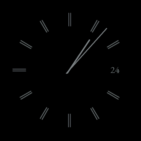 Nocturne Silver – Elegant Analog Watch Face · Screenshot 3