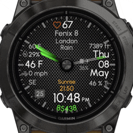 Graphite - Green (OWM Weather) · Screenshot 2