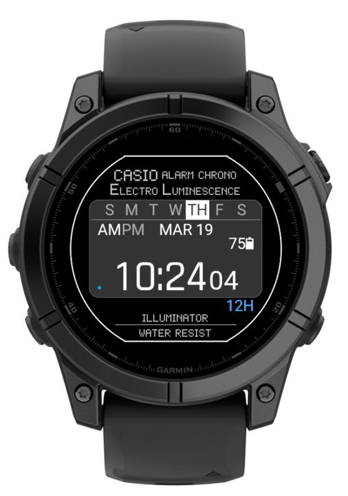 Casio A168WEGG-1BEF (popup calculator & stopwatch) · Screenshot 0