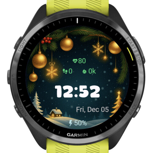 Golden Ornaments Christmas Night · Screenshot 2