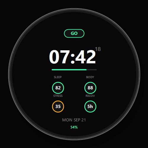 FlexReady - The morning decision face. · Screenshot 0