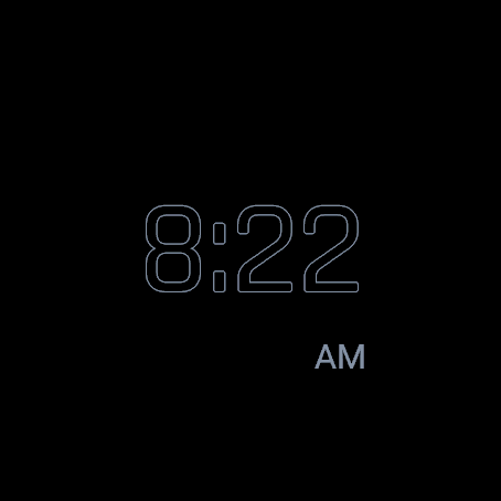 Neridian Horizon – analog watch face · Screenshot 4