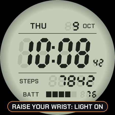 LCD SPORT — Retro Digital Watch Face · Screenshot 0