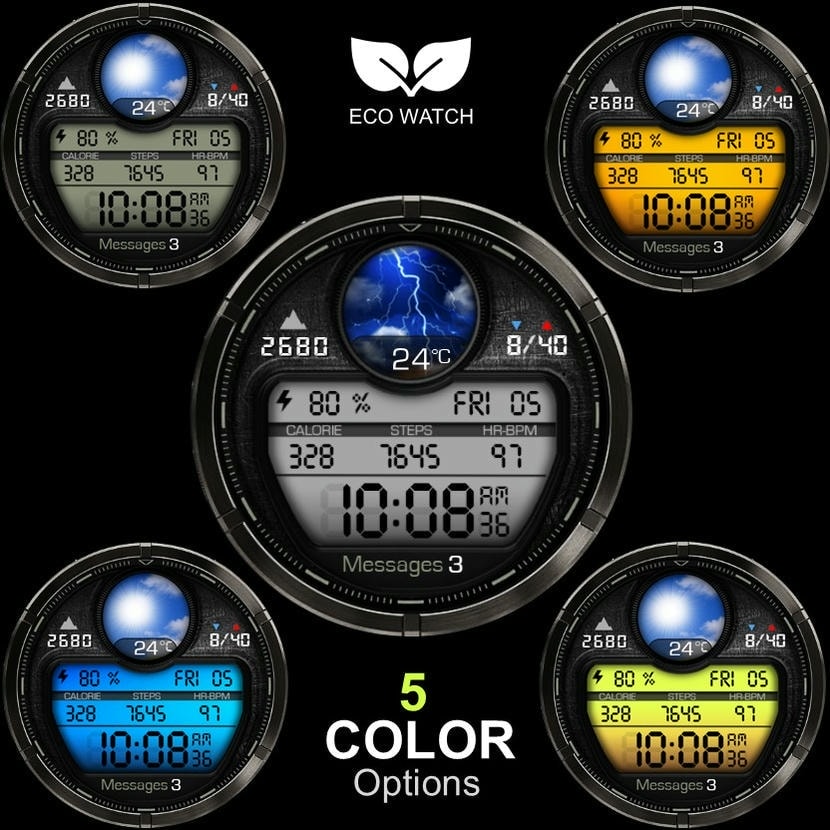 ECO03 WEATHER Retro Military · Screenshot 3