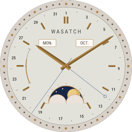 Wasatch Moon Phase · Screenshot 2