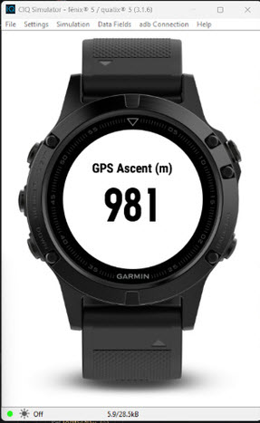 GPS Ascent · Screenshot 0