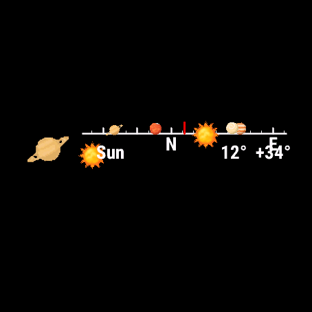 Planet Compass - offline sky view 3