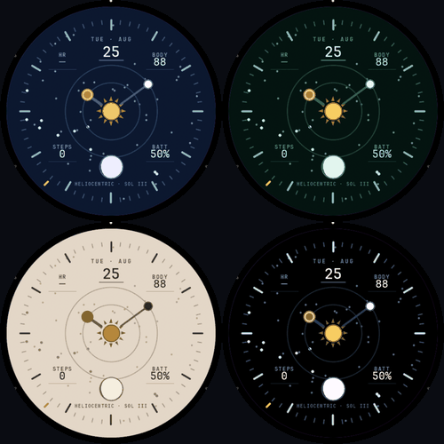 Orrery: Analog Moon Phase Solar System · Screenshot 2