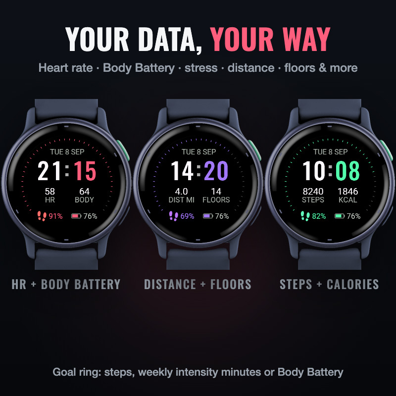 Common Ground: Bold Digital Watch Face · Screenshot 2