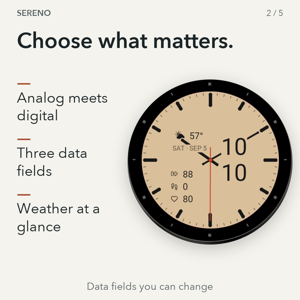 Sereno · Screenshot 1