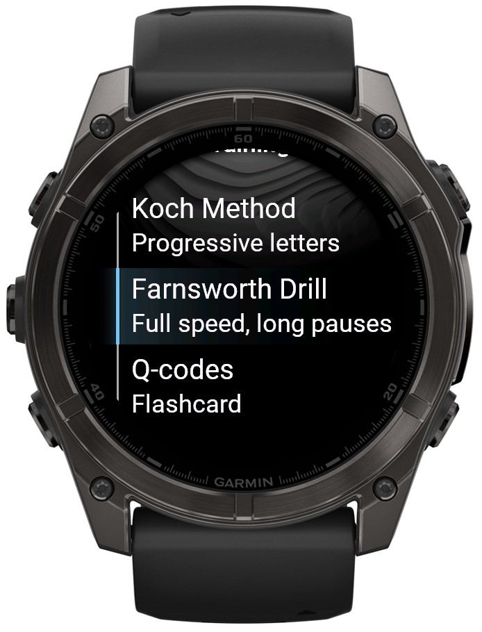 Morse Trainer (FLASH&VIBRA) · Screenshot 1