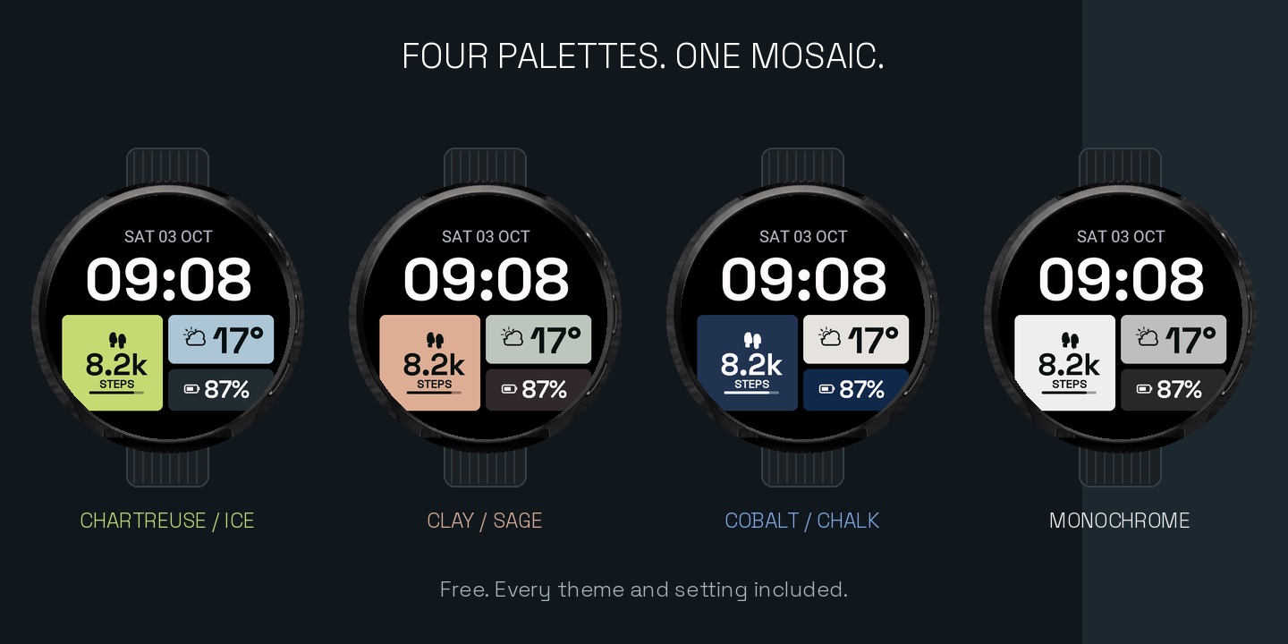 Mosaic Tiles · Screenshot 0