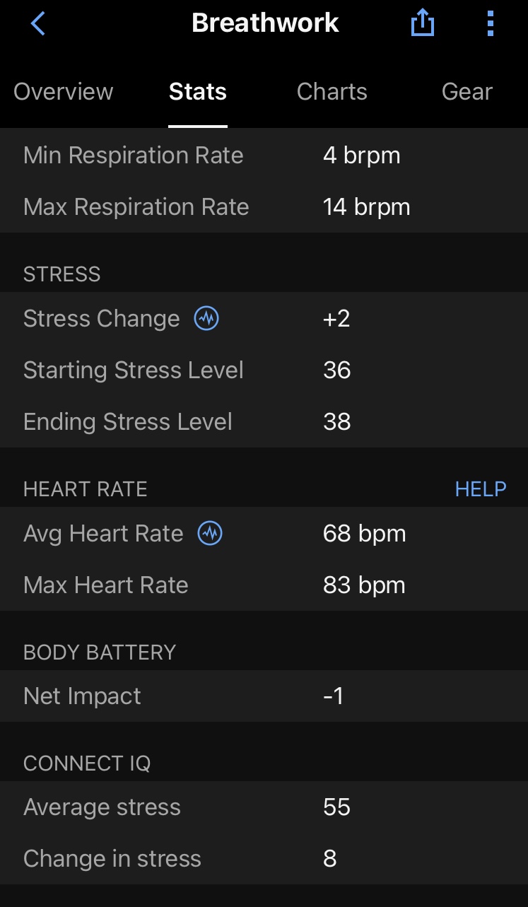 Average/Delta Stress · Screenshot 3