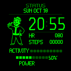 辐射 3 · Pip-Boy 状态 · Screenshot 0