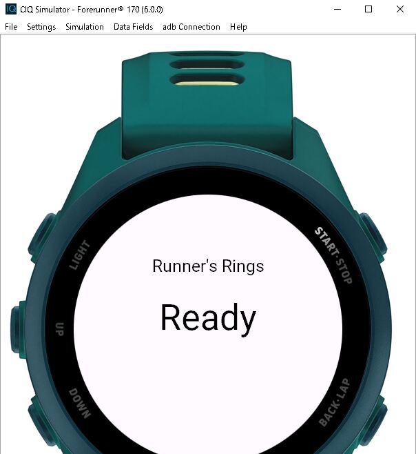 Runner's Rings · Screenshot 0