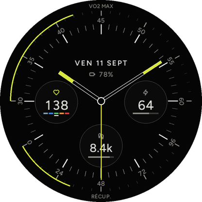 Instrument - Analog Aviation Watch Face · Screenshot 1