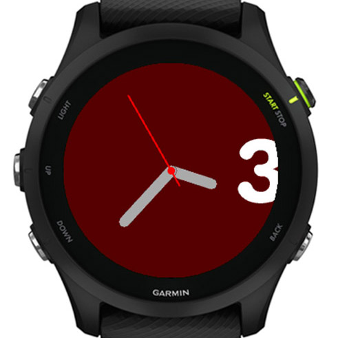 Minimalist ( Simple ) Pointer watch face screenshot 4