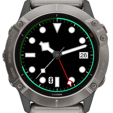 BLACK BAY Garmin watch face