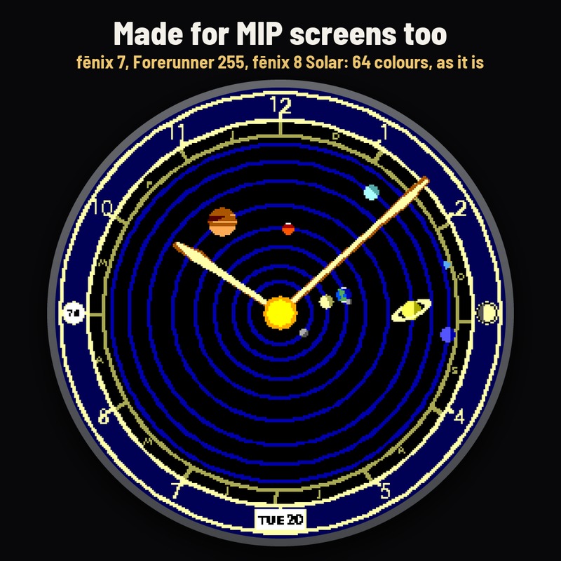 Astra Kepler Pro – 太阳系行星表盘 · Screenshot 3