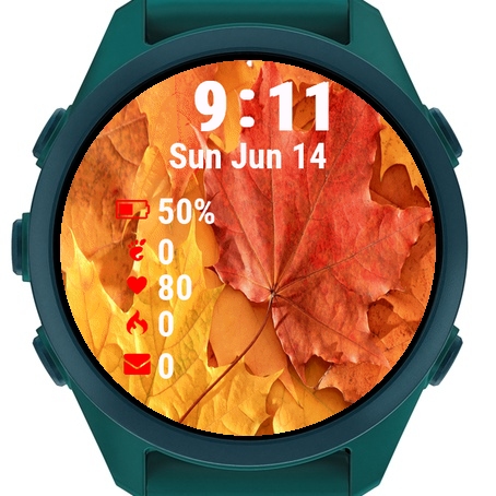 Bunch Autumn Leaves Table · Screenshot 2