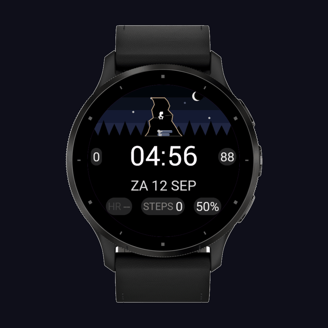 Boulder Top-Out - Animated Climbing Watch Face · Screenshot 4
