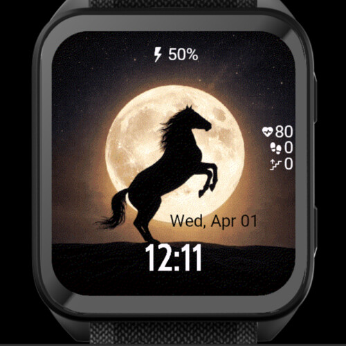 Moon Horse Silhouette · Screenshot 1