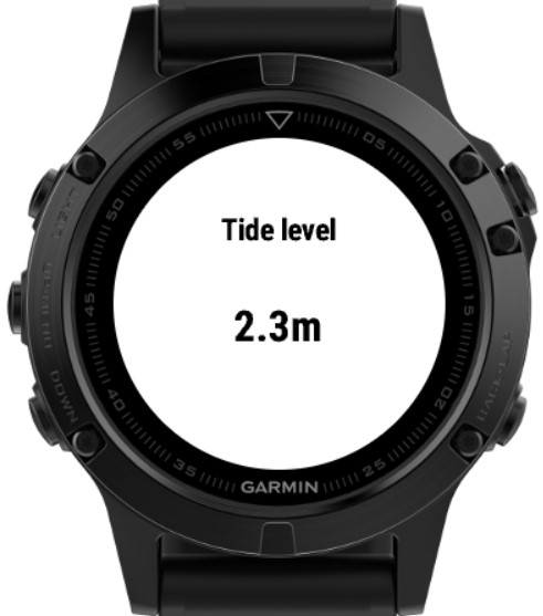 Tide Data Field · Screenshot 1