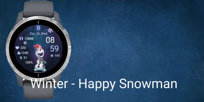 Winter - Happy Snowman · Screenshot 2