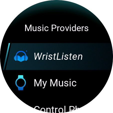 WristListen: AI Audiobooks https://WristListen.com screenshot 1