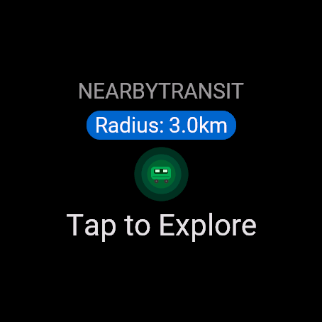 NearbyTransit · Screenshot 1