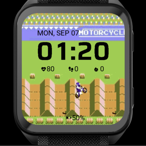 Retro Motocross Animated · Screenshot 1
