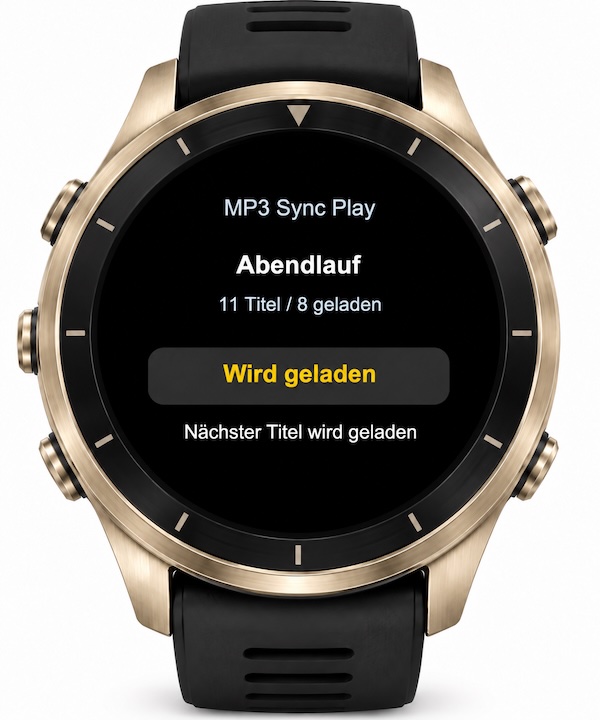 MP3 Sync Play – 您自己的 MP3 音乐，直接传到手表上 · Screenshot 1