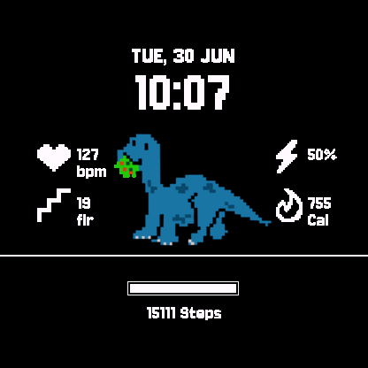 Bronto Tamagotchi · Screenshot 3