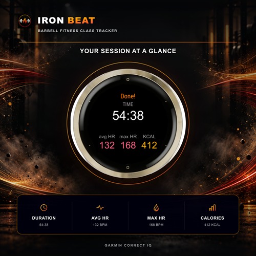 Iron Beat - Barbell Class Tracker · Screenshot 3