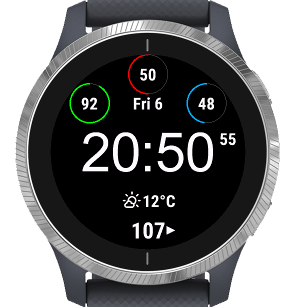 CGM Connect Watchface digital & analogue · Screenshot 3