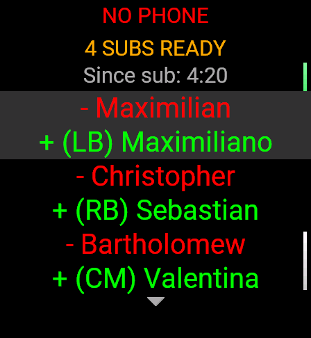 SoccerCoach · Screenshot 3