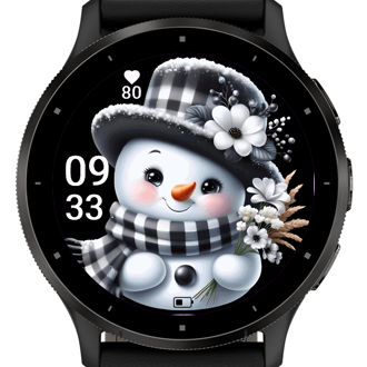 Floral Snowman · Screenshot 1