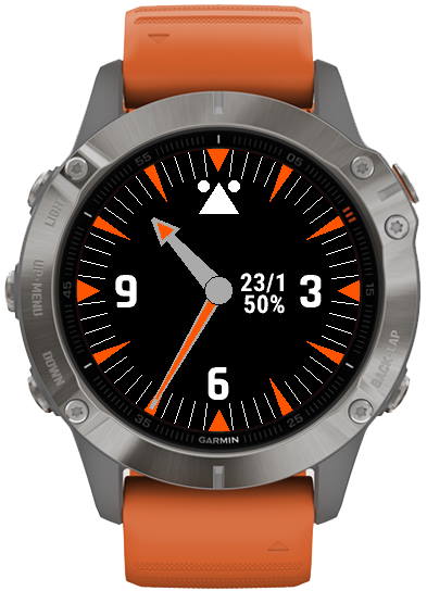 Spectre Runmaster watch face · Screenshot 0