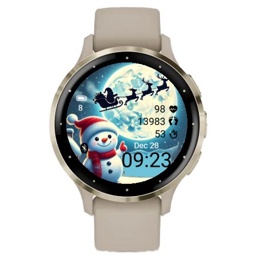Snowman Pointing at Santa Claus · Screenshot 1