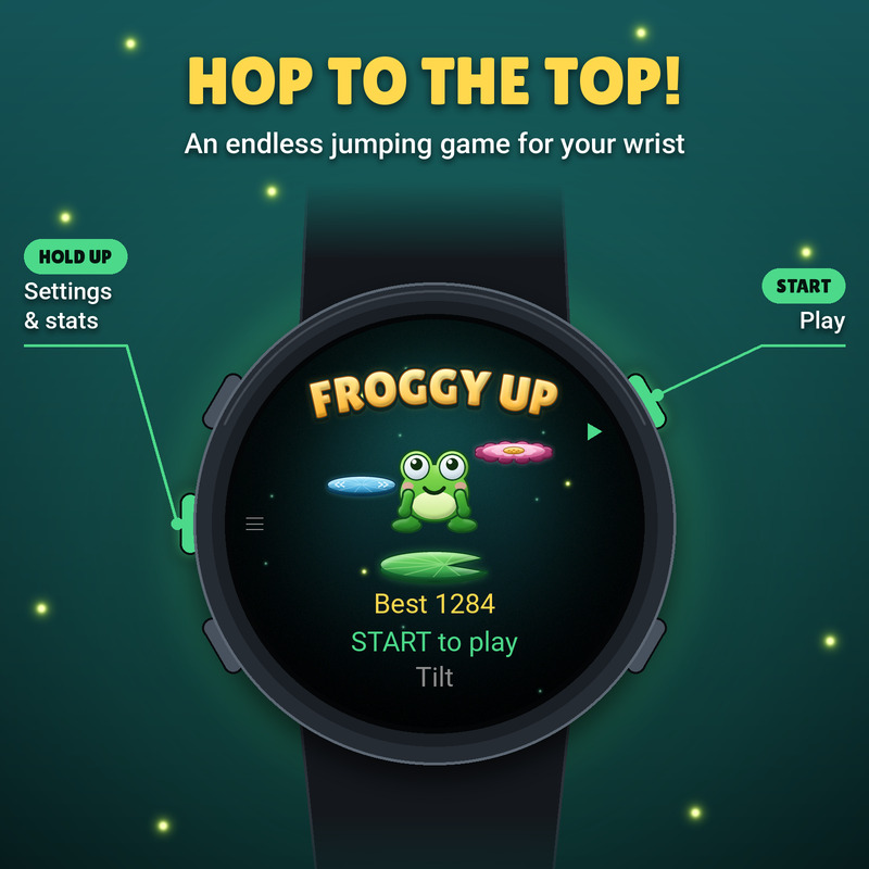 Froggy Up – Tilt & Jump Arcade Game · Screenshot 0