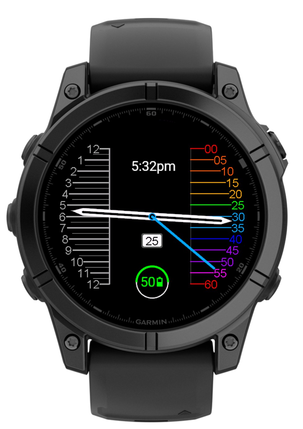 Side Analog (popup calculator & stopwatch) 2