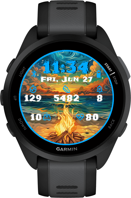 Fire On The Beach · Screenshot 1