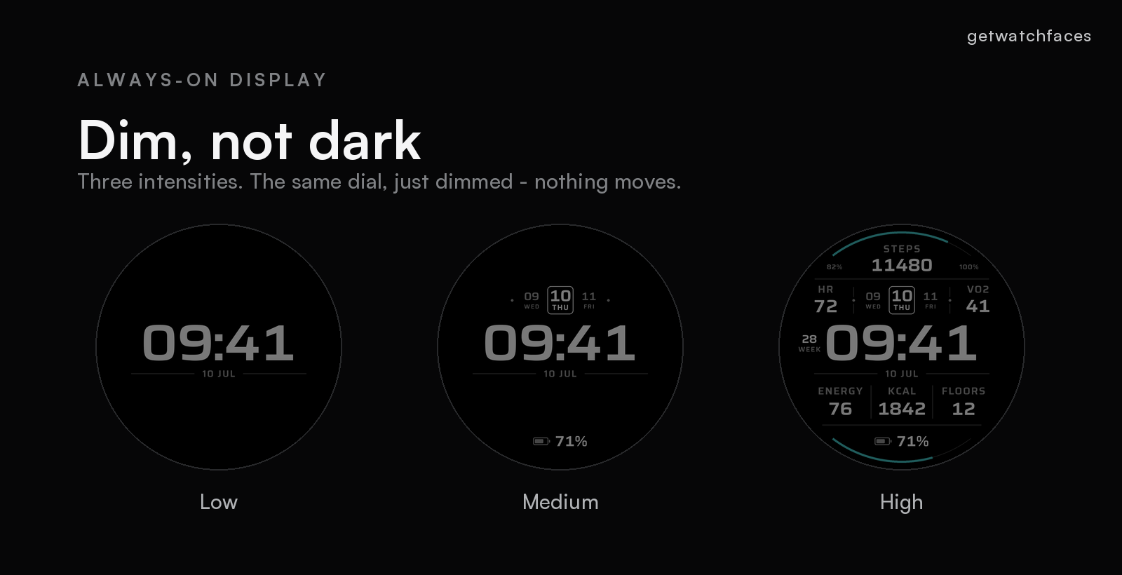 Quipu - Data Watch Face · Screenshot 4