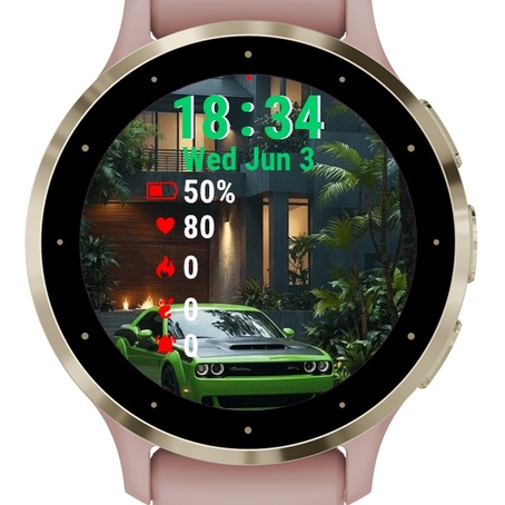 Green Car Parked Front · Screenshot 0