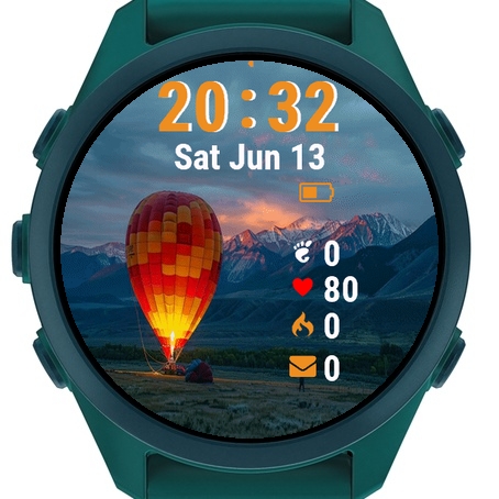Hot Air Balloon Sky Mountains · Screenshot 2