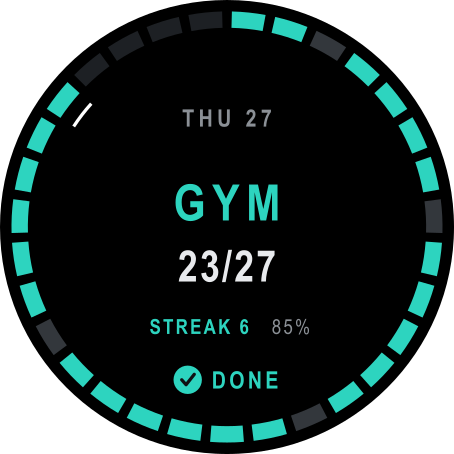 HabitRing - Habit & Streak Tracker · Screenshot 0