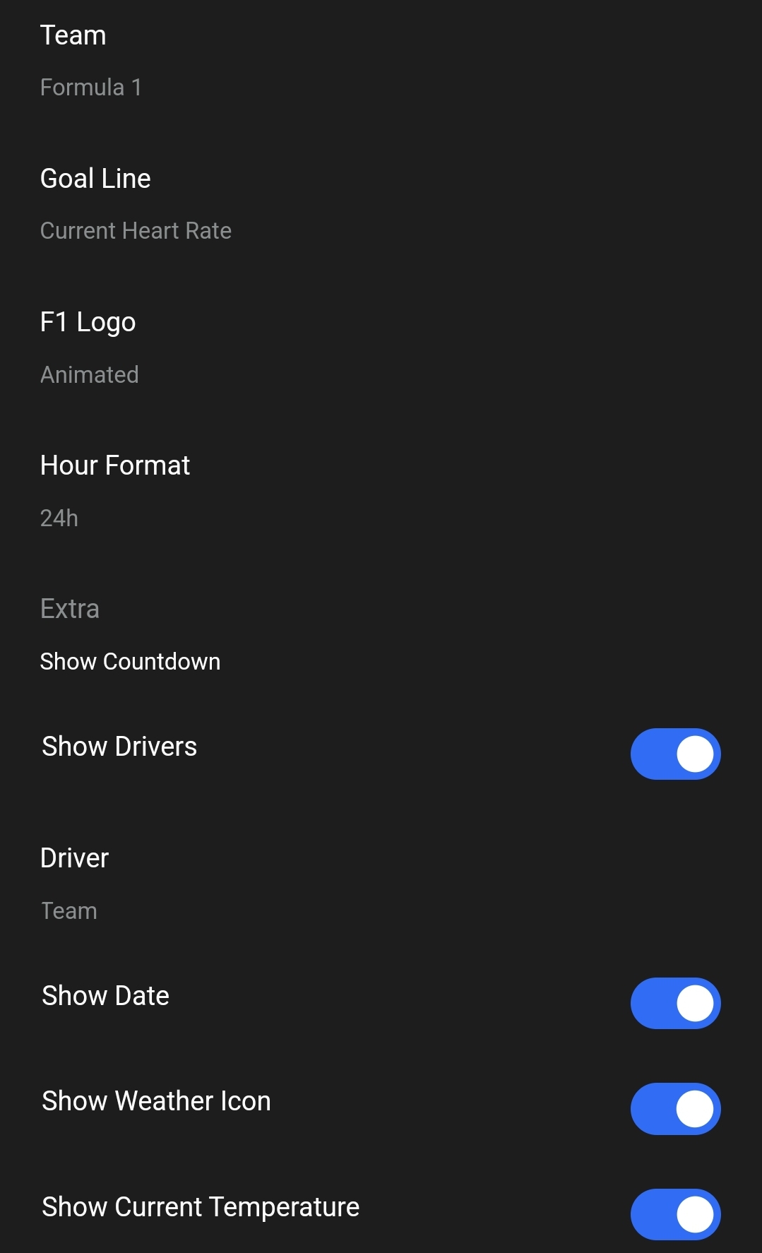Formula 1 - F1 -2026 Season (animated+countdown) · Screenshot 4