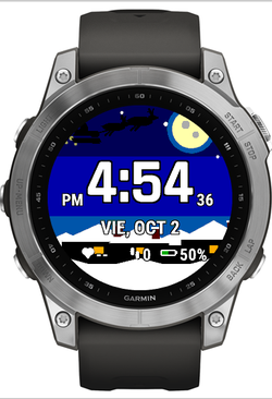 Santa's Sleigh - Christmas Watch Face · Screenshot 3