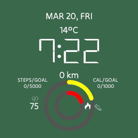 NeoSport Watch Face · Screenshot 3